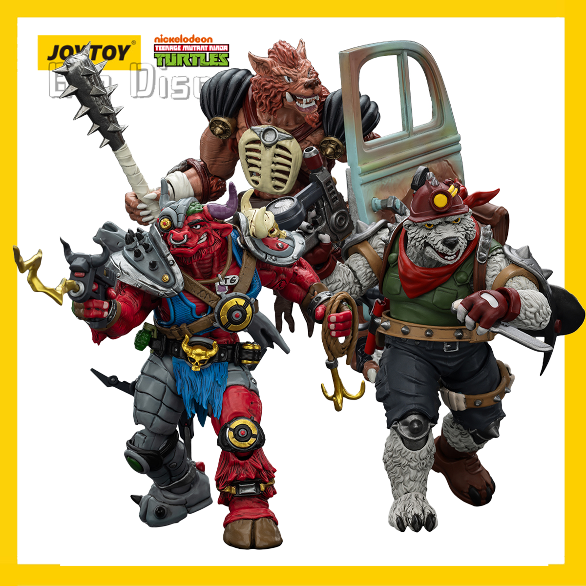 Sandbox Play Set - [IN STOCK]JOYTOY TMNT Action Figure 1/18