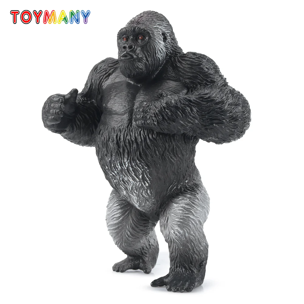 Kids Toys Variety - Toymany Simulation Gorilla Primate Wildlife Animal
