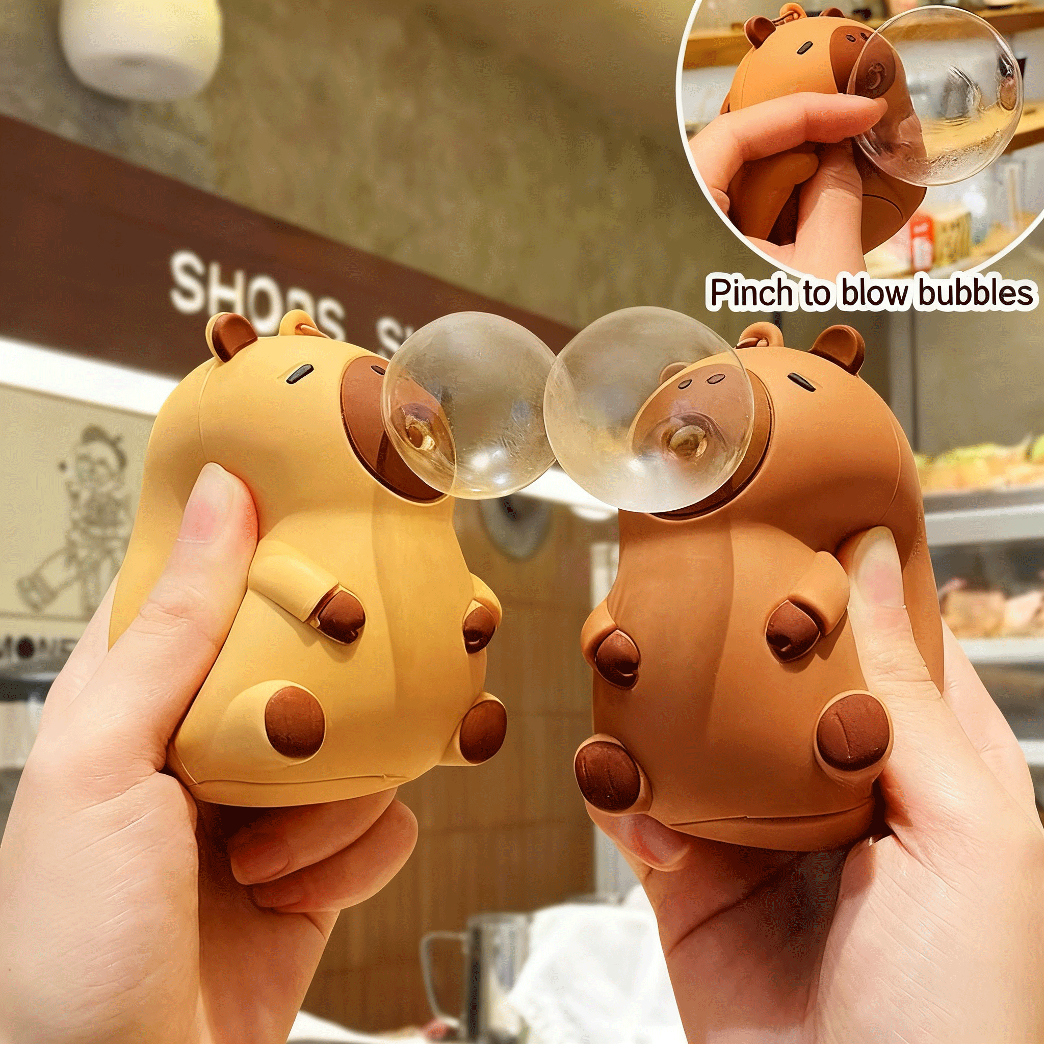Kids Toys Variety - Capybara Doll Pinch Pendant Toys Squeeze