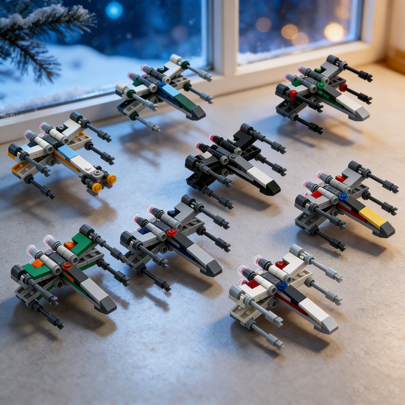 Kids Toys Start With X - 700pcs MOC Star Battle T X