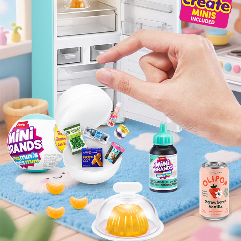 Kids Toys Brand - Zuru Surprise Mini Brand Filling Refrigerator