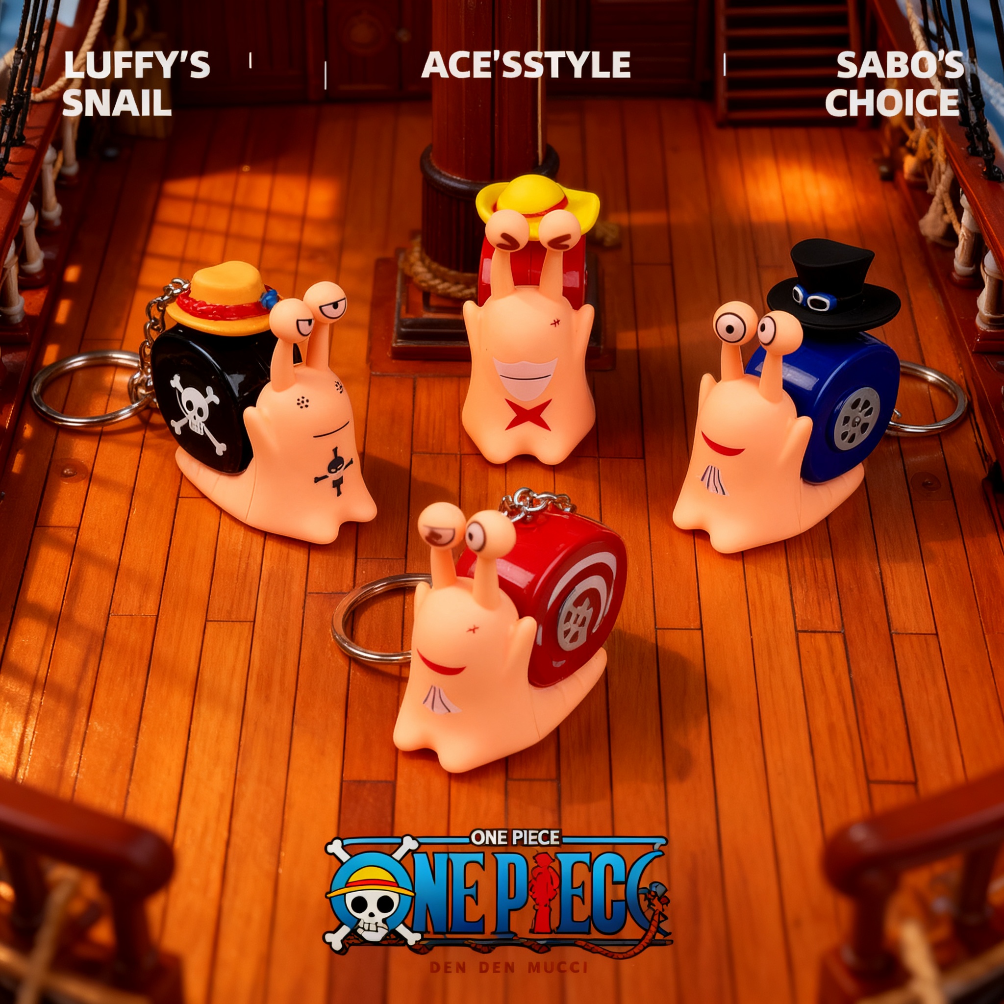 Anime One Piece Den Den Mushi  - Sandbox Play Set ulasan dan harga