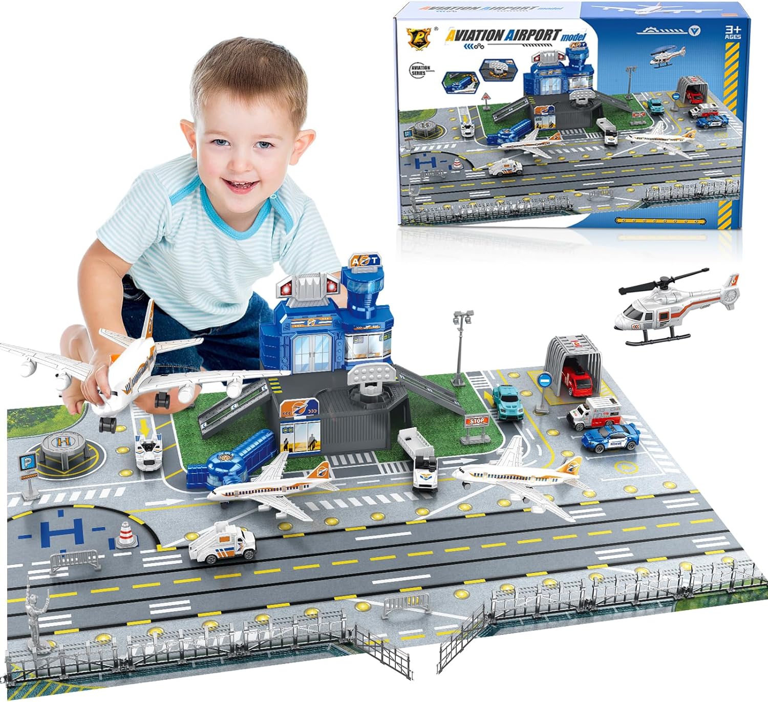 Children's Airport Scene Toy S - Sandbox Play Set ulasan dan harga
