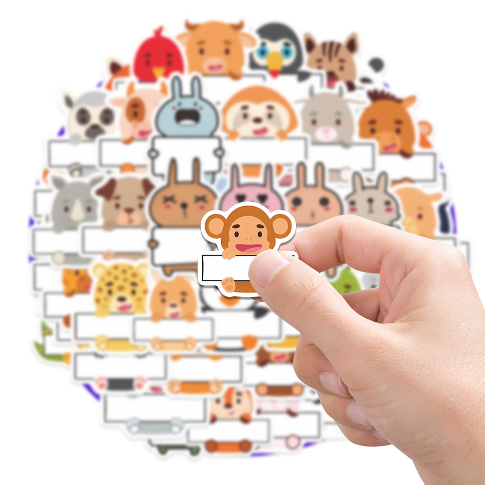 10/30/50pcs Funny Cute Cartoon - Kids Toys Names ulasan dan harga