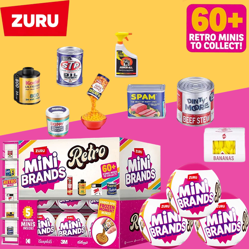 Zuru Mini Brands Retro ball Bl - Kids Toys Brand ulasan dan harga