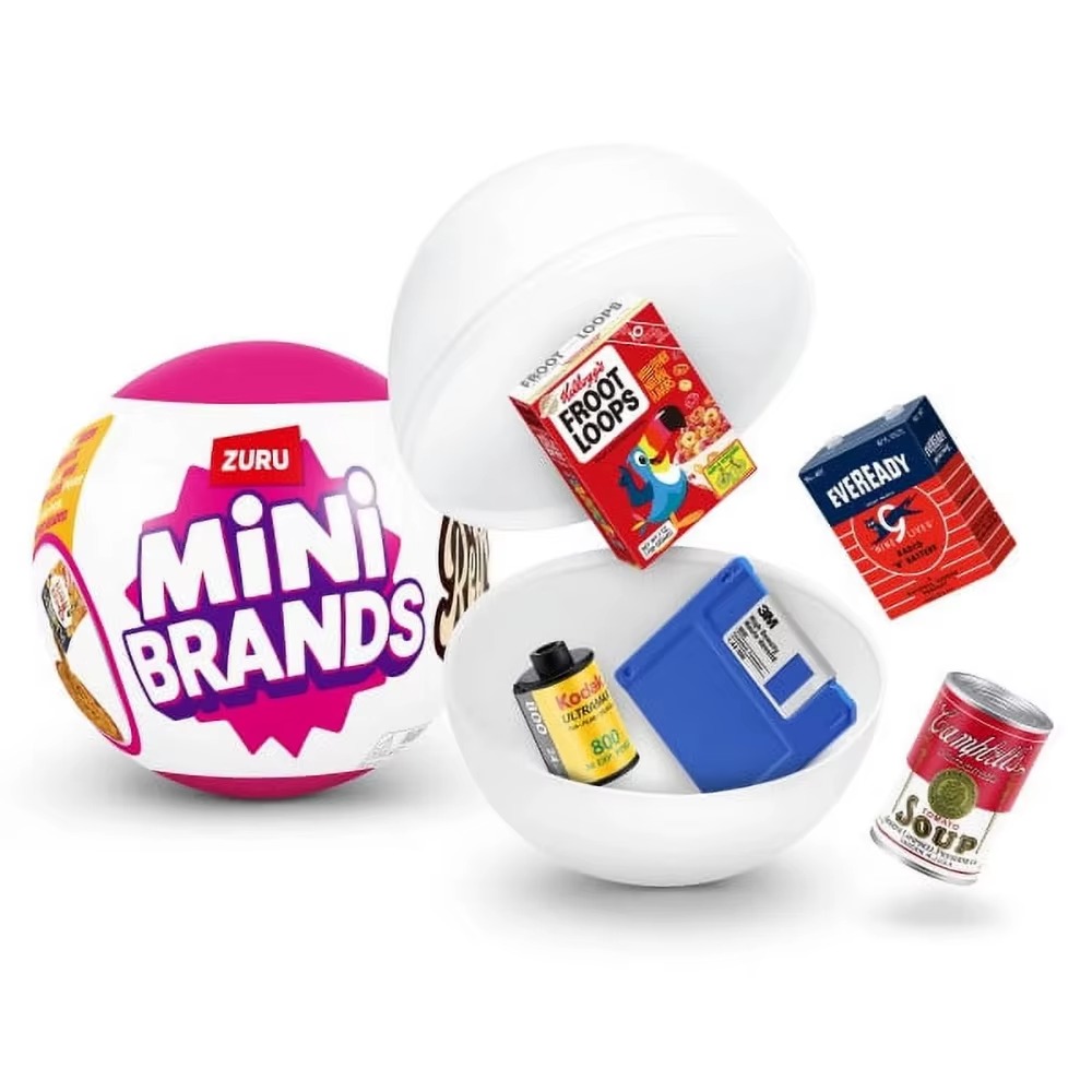 Zuru Mini Brands Retro ball Bl - Kids Toys Brand ulasan dan harga