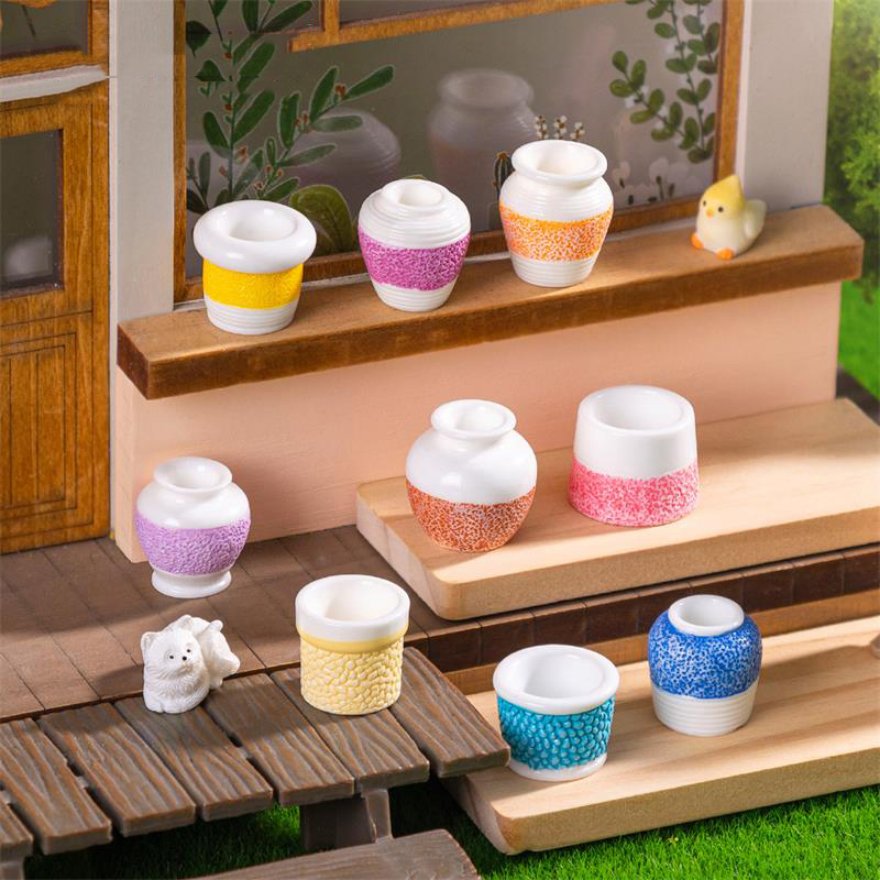 [JN] 5 PCS Cute Dollhouse Mini - Kids Toys Home ulasan dan harga