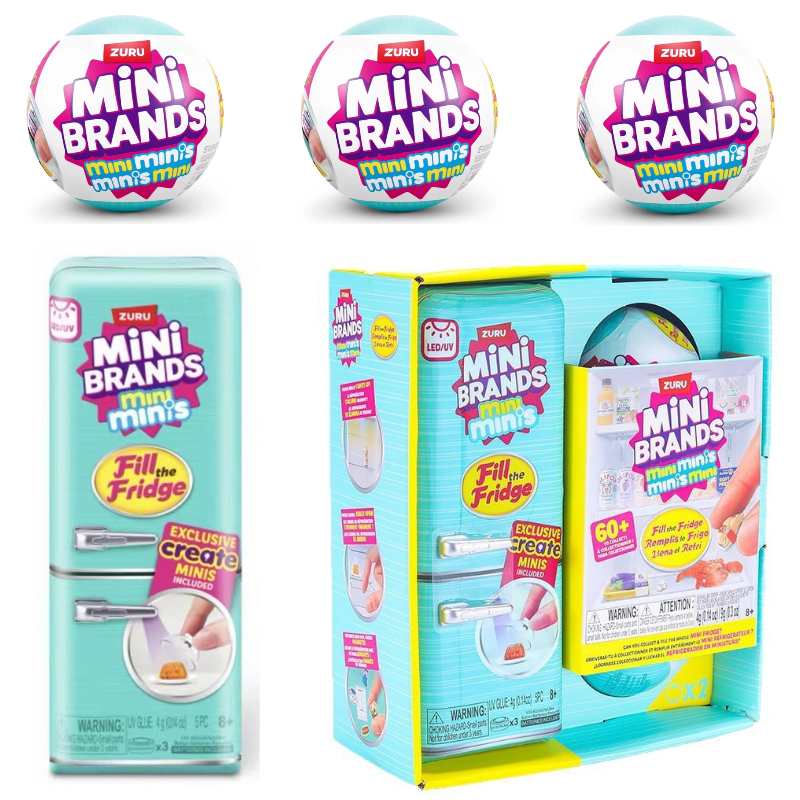 Zuru Mini Brands Fridge Blind  - Kids Toys Brand ulasan dan harga