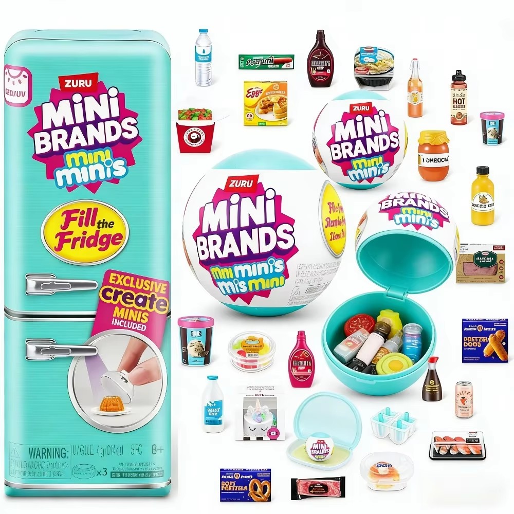 Zuru Mini Brands Fridge Blind  - Kids Toys Brand ulasan dan harga