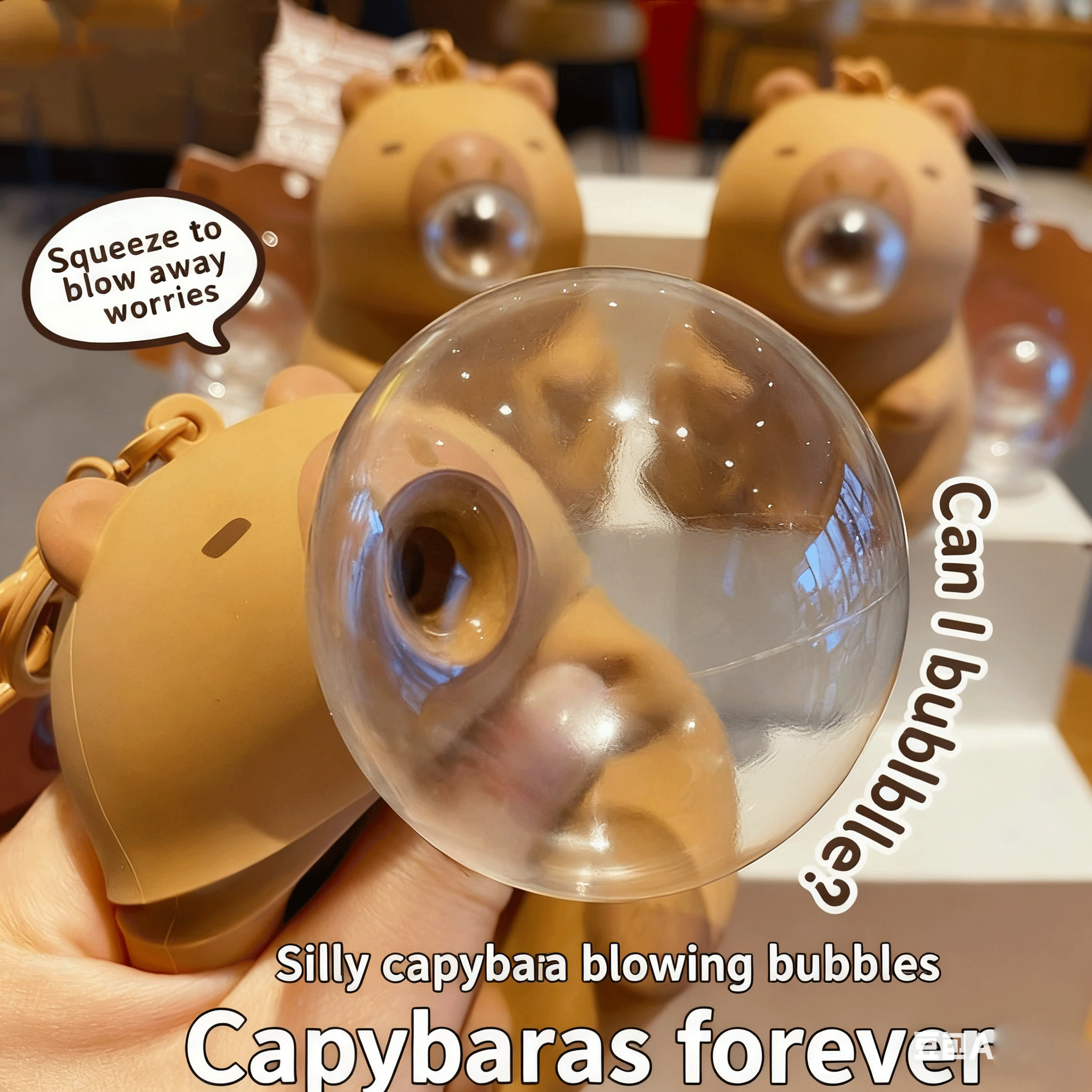 Capybara Doll Pinch Pendant To - Kids Toys Variety ulasan dan harga