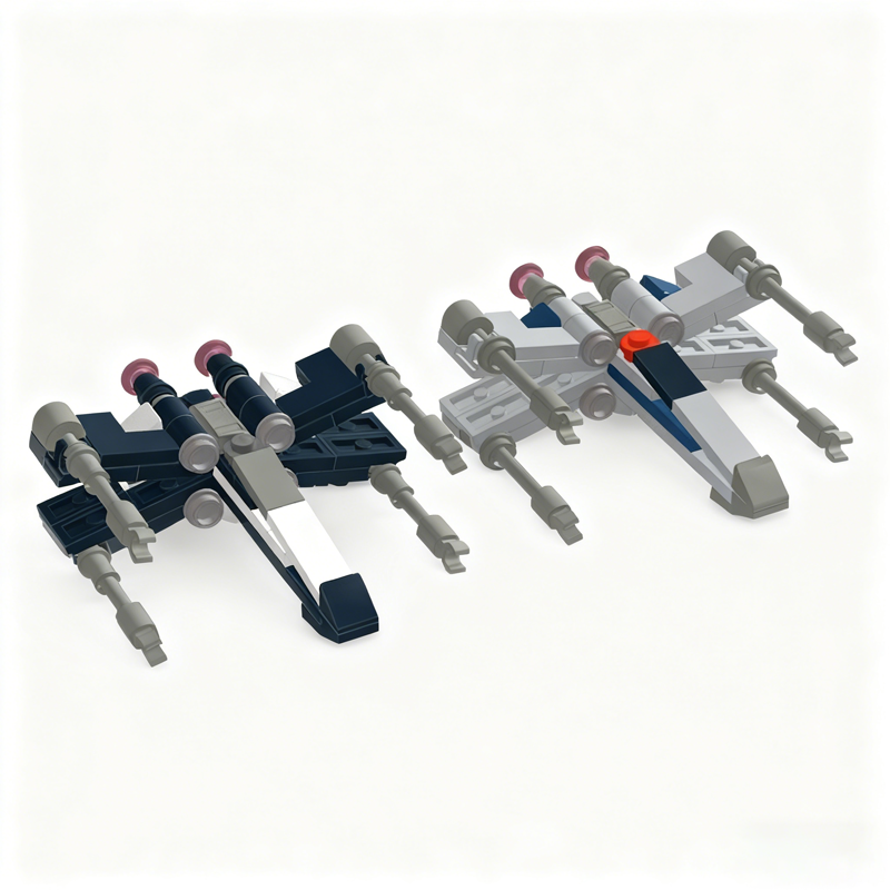 700pcs MOC Star Battle T X Win - Kids Toys Start With X ulasan dan harga