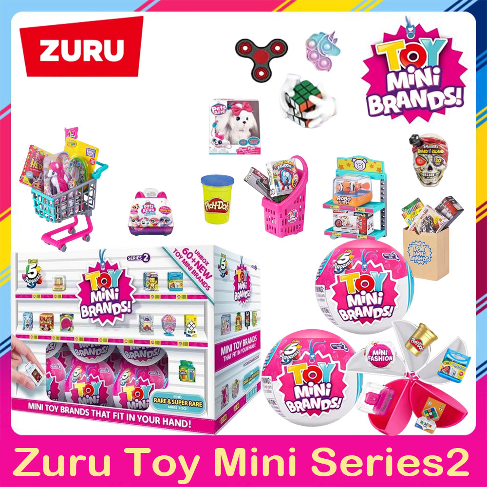Zuru 5 Surprise Toy Mini Brand - Kids Toys Brand ulasan dan harga