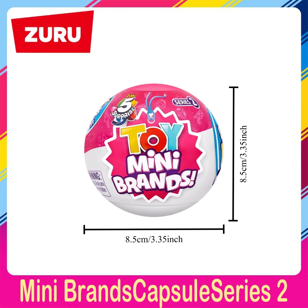 Zuru 5 Surprise Toy Mini Brand - Kids Toys Brand ulasan dan harga