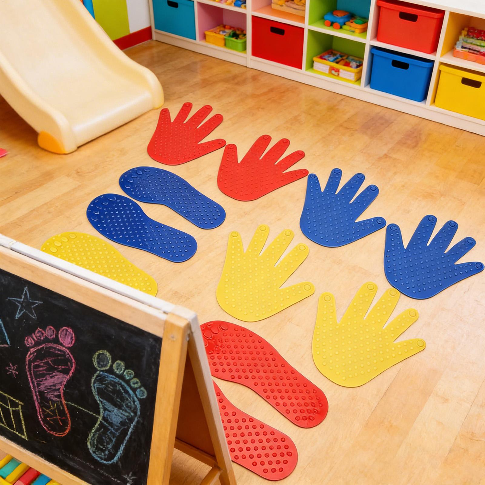 Hands and Feet Play Mat 6 Pair - Kids Toys Home ulasan dan harga