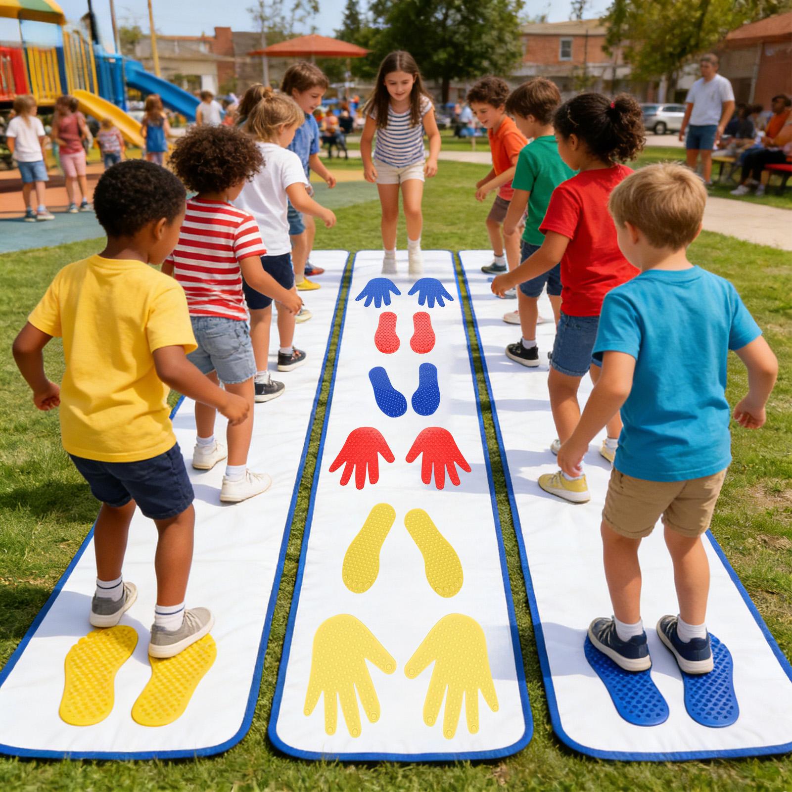 Hands and Feet Play Mat 6 Pair - Kids Toys Home ulasan dan harga