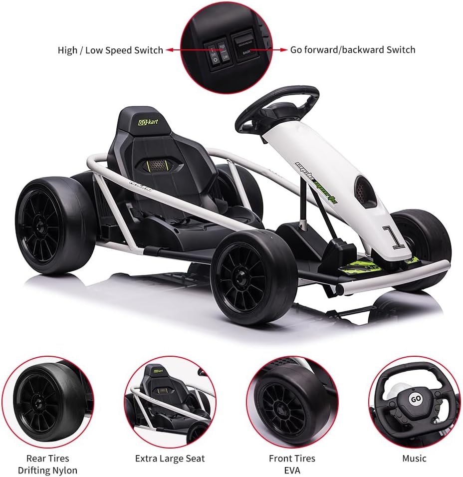 Ride on Go Kart for Teens 24v  - Kids Toys Start With X ulasan dan harga