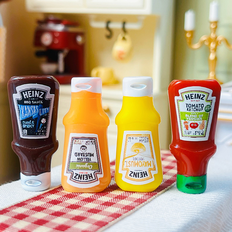 4Pcs Dollhouse Miniature Straw - Kids Toys Home ulasan dan harga