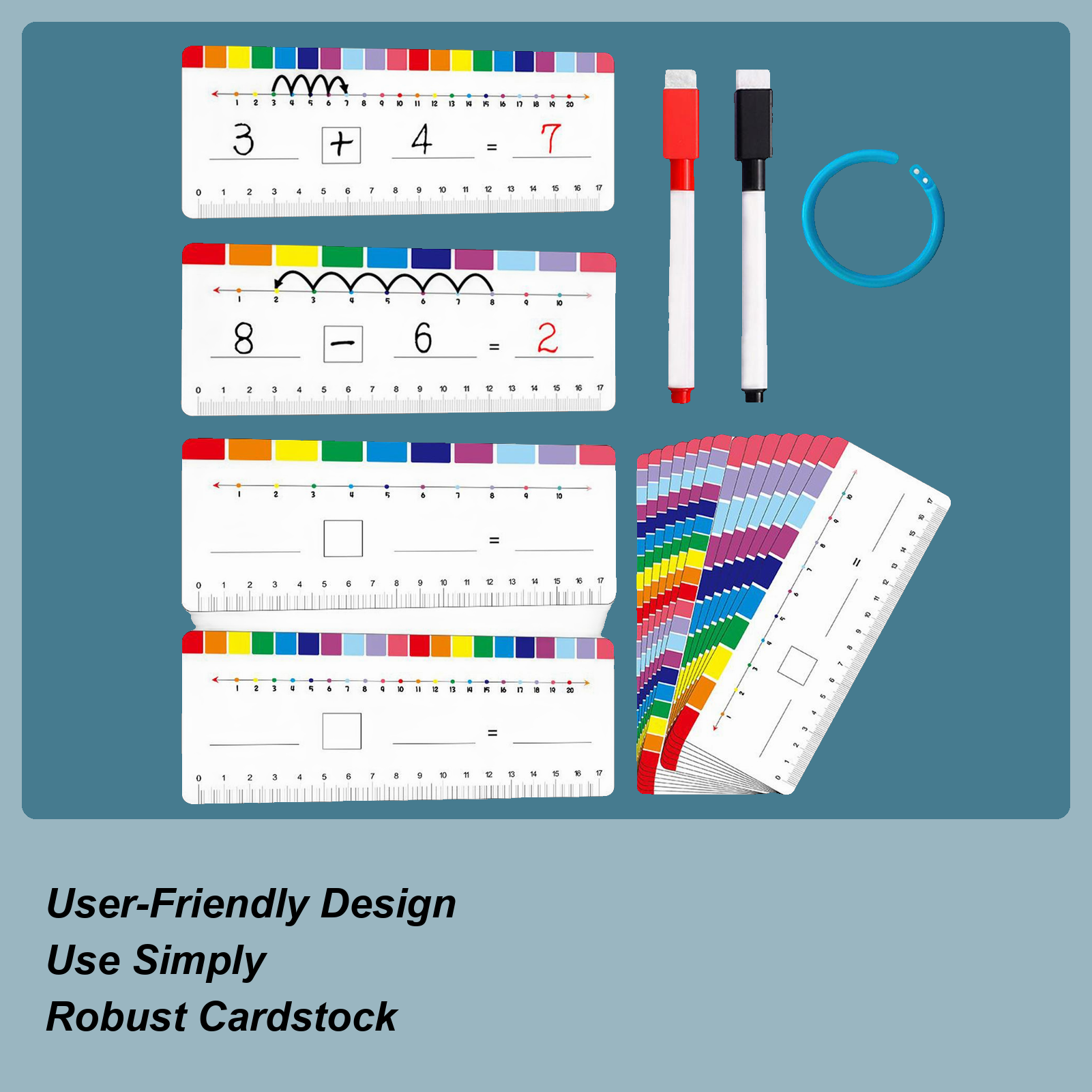 Classroom Number Line Addition - Kids Toys Home ulasan dan harga