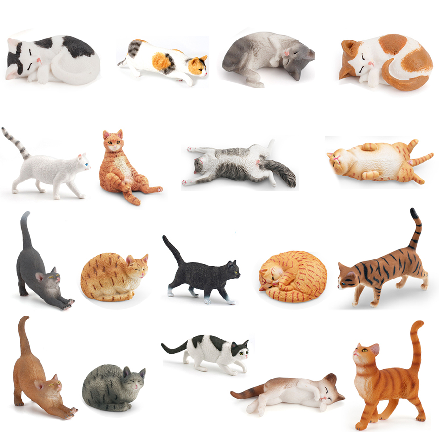Realistic Cute Kitty Lazy Past - Kids Toys Home ulasan dan harga
