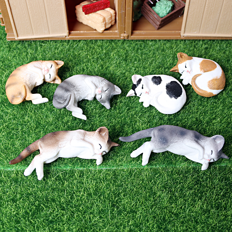 Realistic Cute Kitty Lazy Past - Kids Toys Home ulasan dan harga