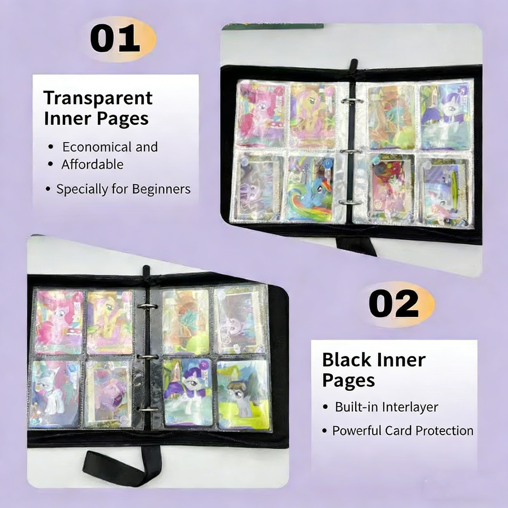 400pcs My Little Pony Card Alb - Kids Toys Png ulasan dan harga
