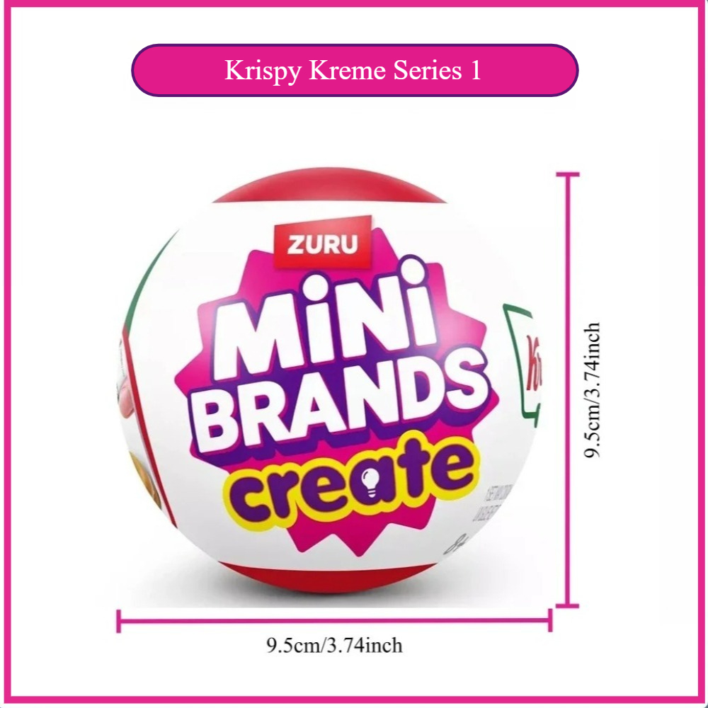 Zuru Mini Brands Krispy Kreme  - Kids Toys Brand ulasan dan harga