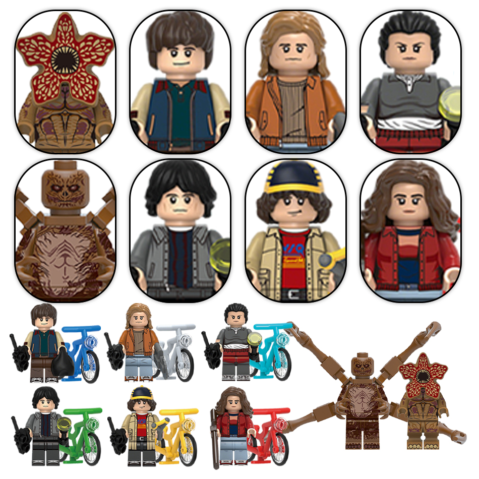 8Pcs/Set The Horror TV Dustin  - Sandbox Play Set ulasan dan harga